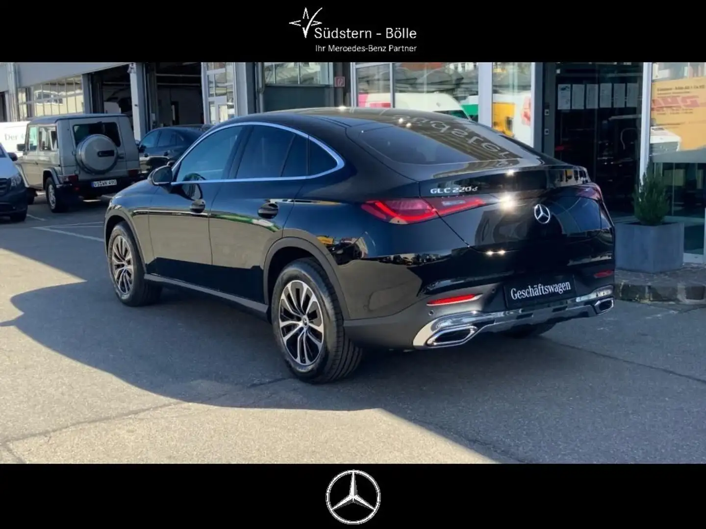 Mercedes-Benz GLC 220 d 4M Coupe +AVANTGARDE+SHZ+NAVI+AMBIENTE Schwarz - 2