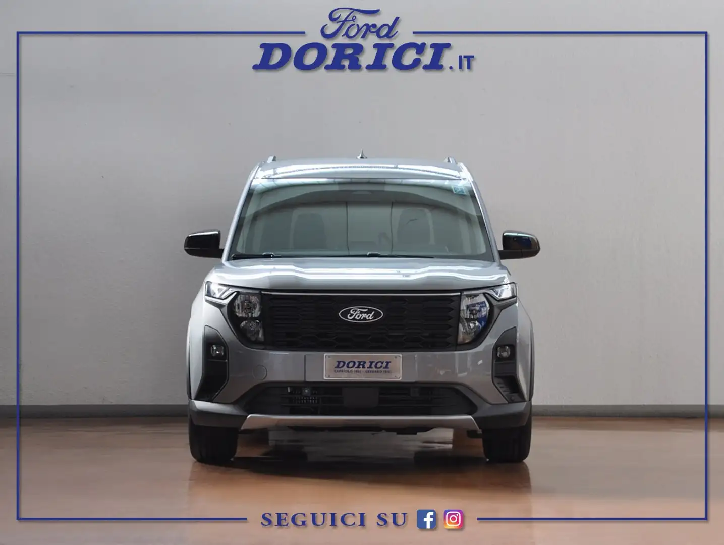 Ford Tourneo Courier 1.0 EcoBoost 125Cv Active Argento - 2