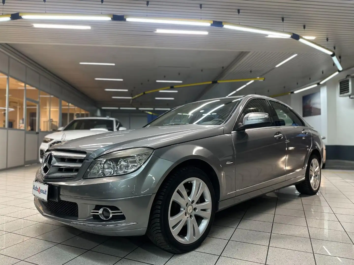 Mercedes-Benz C 180 Kompressor Avantgarde -Storico Service Mercedes Gris - 2