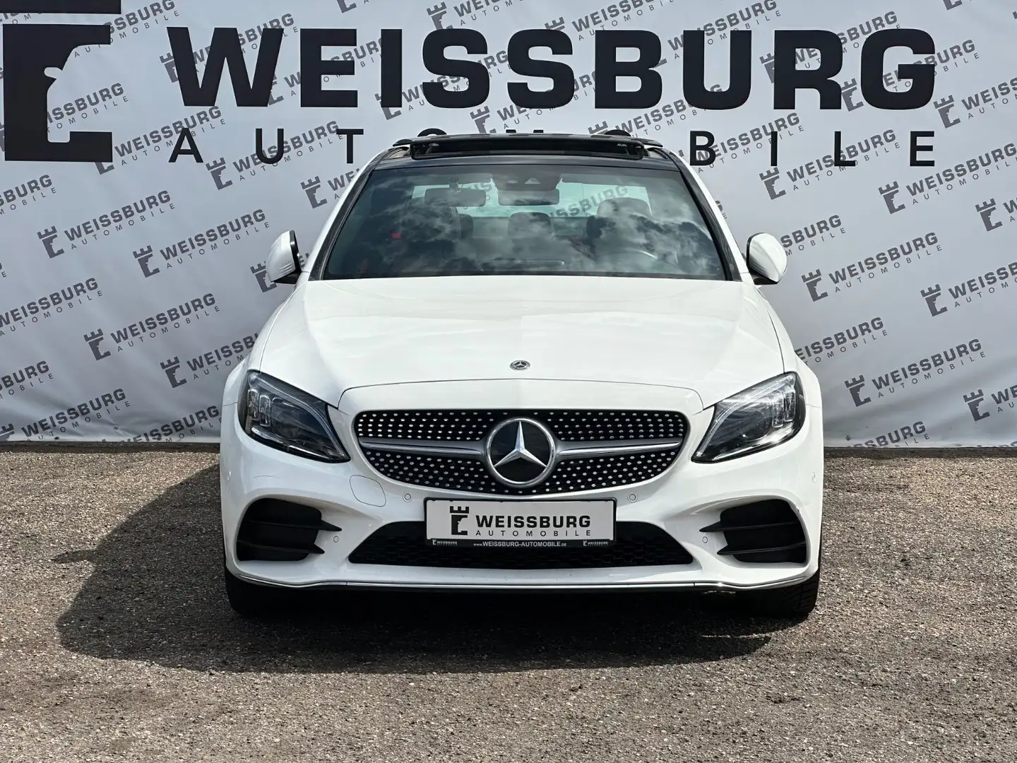 Mercedes-Benz C 200 d AMG|PANO|MULTIBEAM|VIRTUELTACHO|BURMESTE Blanco - 2
