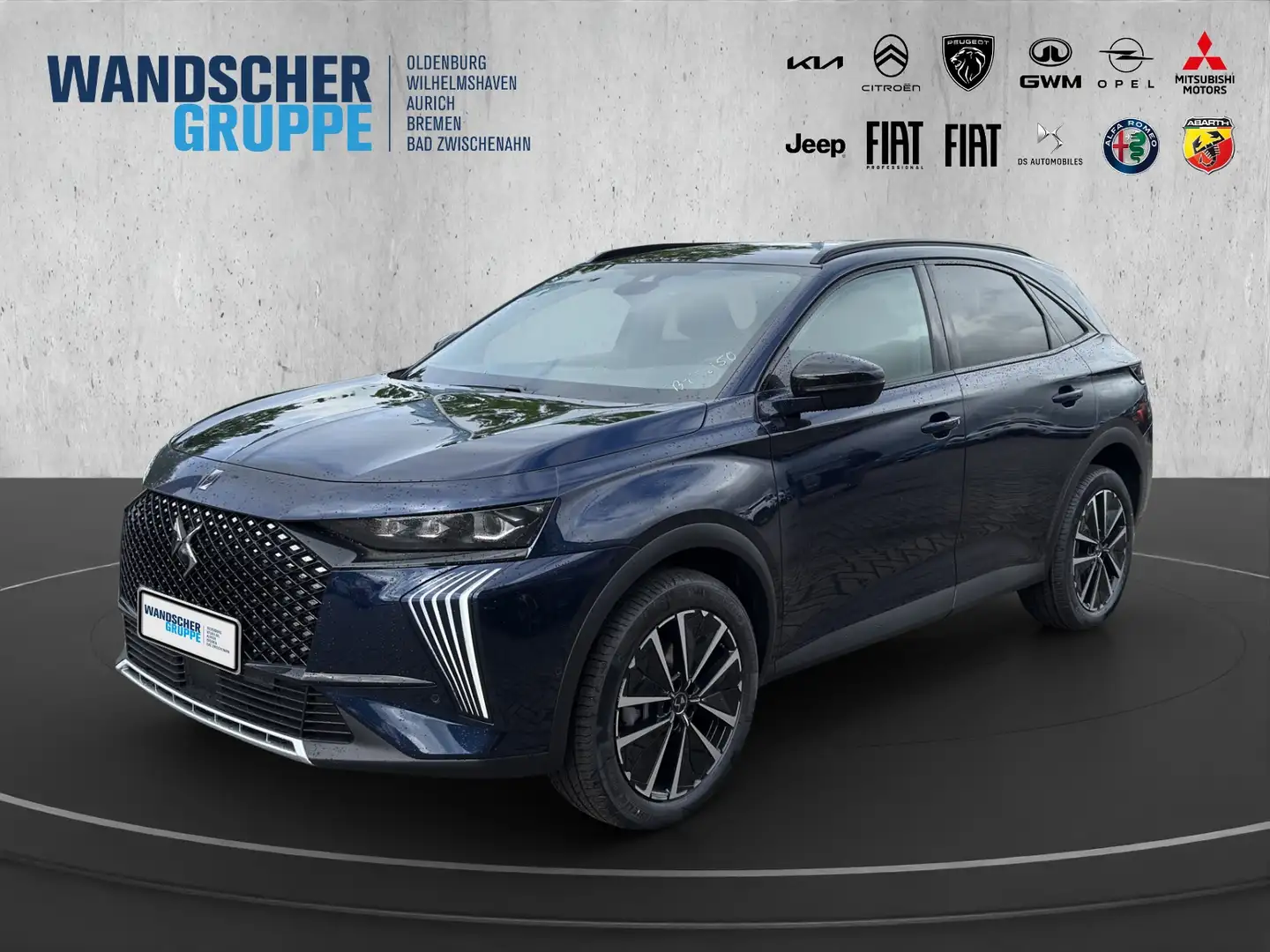 DS Automobiles DS 7 1.5 BlueHDi 130 FAP Pallas +Kam.+LED+SHZ Kék - 1