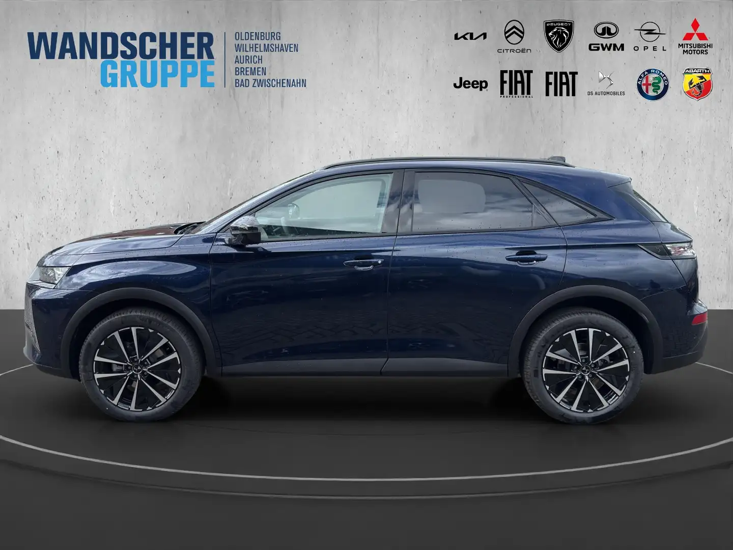 DS Automobiles DS 7 1.5 BlueHDi 130 FAP Pallas +Kam.+LED+SHZ Kék - 2