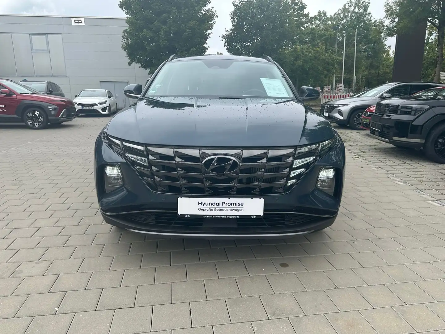 Hyundai TUCSON 1.6 T-GDI Trend Sitzh, Spurhalte, Navi,cam Blauw - 2