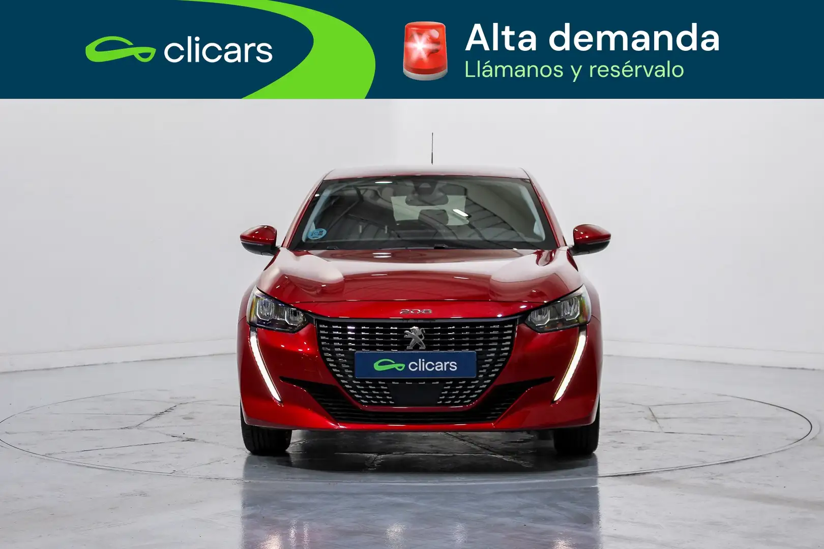 Peugeot 208 1.2 Puretech S&S Allure Pack 100 Rojo - 2