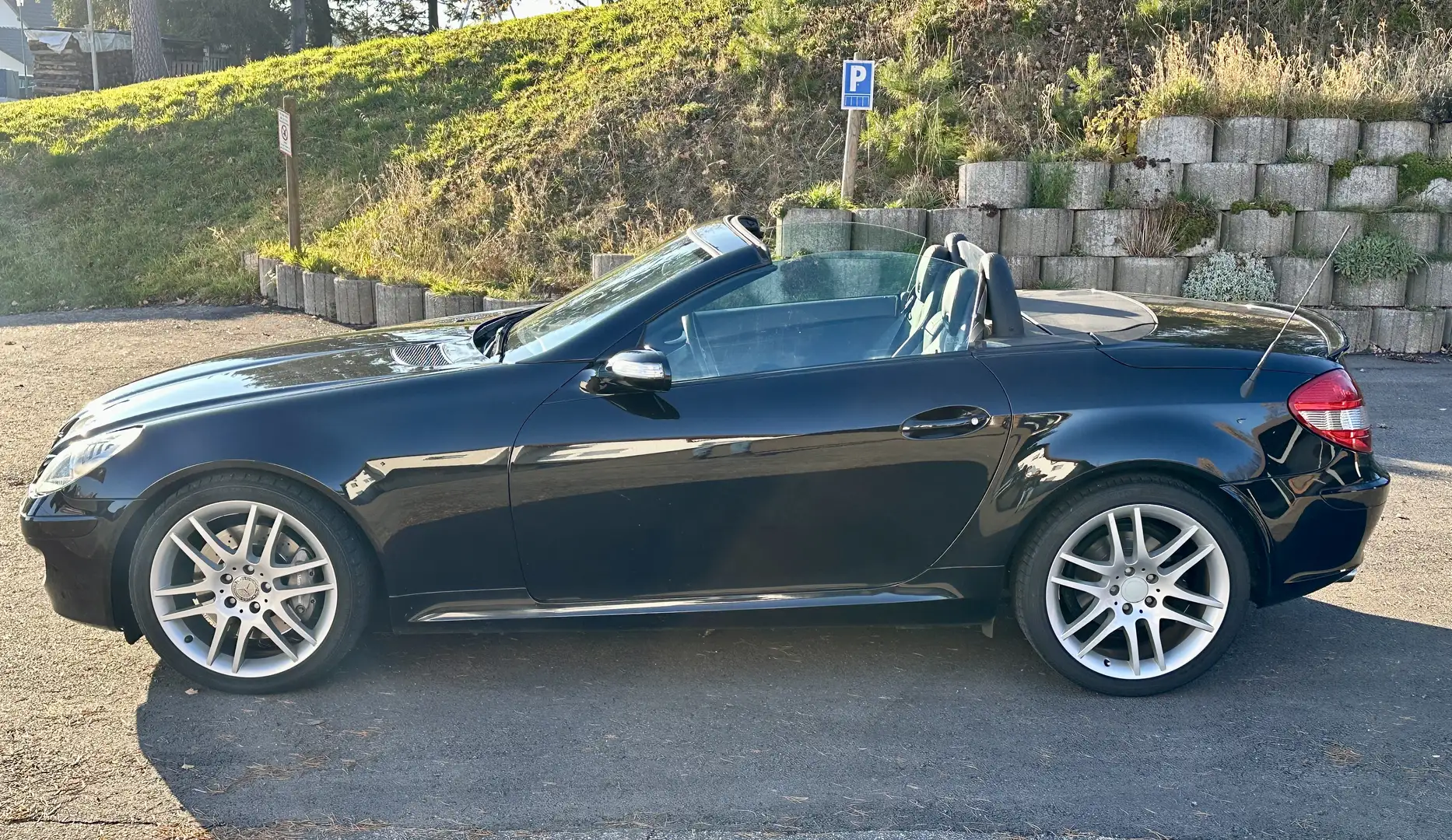 Mercedes-Benz SLK 350 SLK 350 7G-TRONIC, Nackenheizung Negro - 2