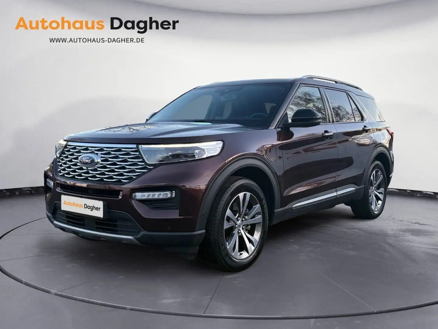 Ford Explorer Platinum Plug-in-Hybrid 4x4 Braun - 1