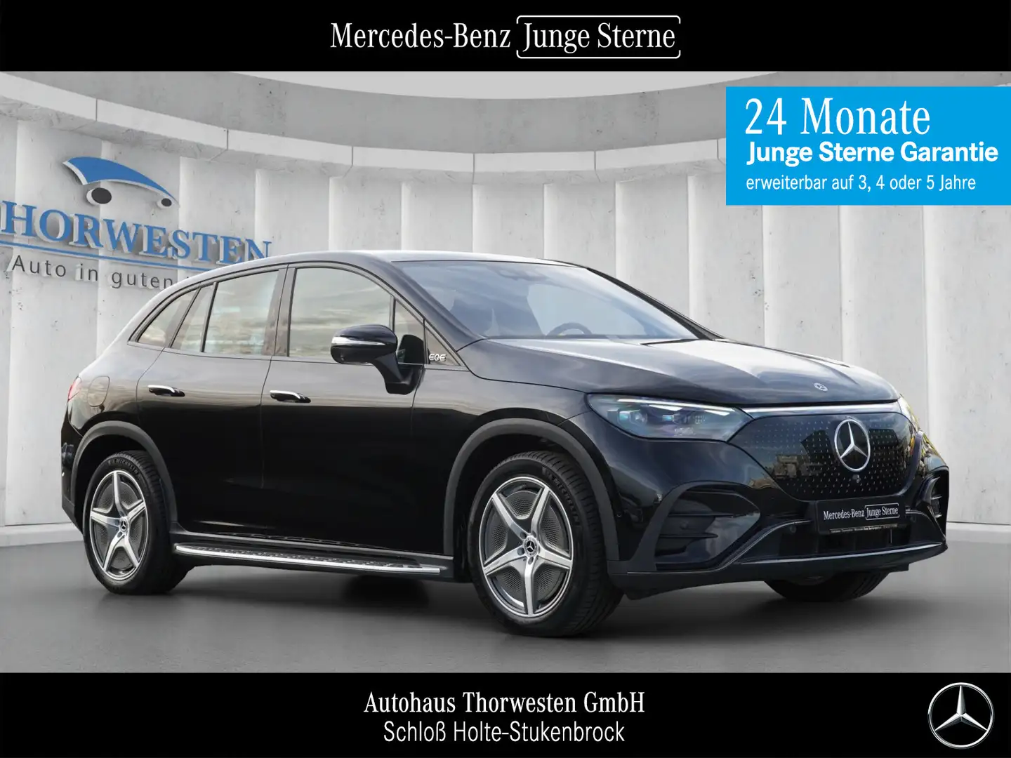 Mercedes-Benz EQE 350 EQE 350+ SUV Night-Paket 360° Distronic Plus Schwarz - 1