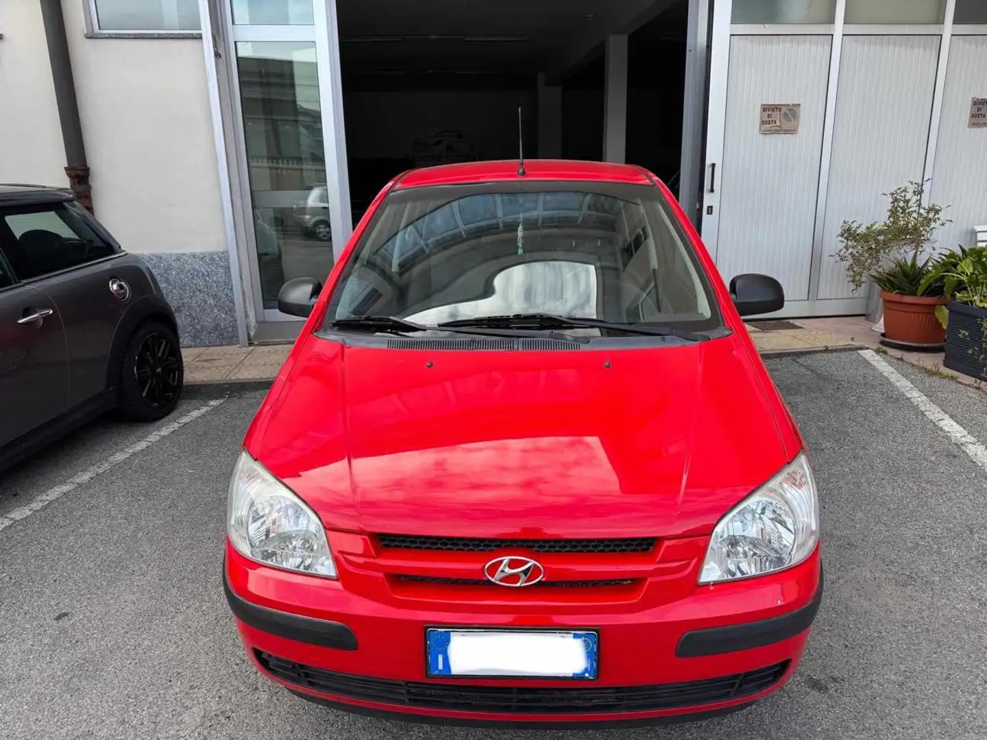 Hyundai Getz 1.1 5p. Like#NEOPATENTATI Rosso - 1