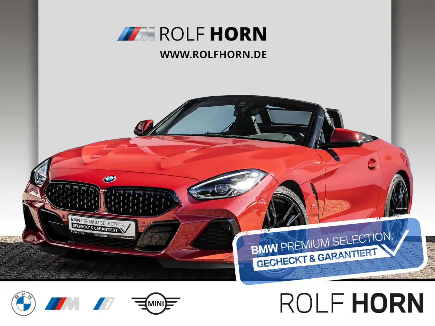 BMW Z4 sDrive30i M Sportpaket RKam Navi LED 19" HiFi Rot - 1