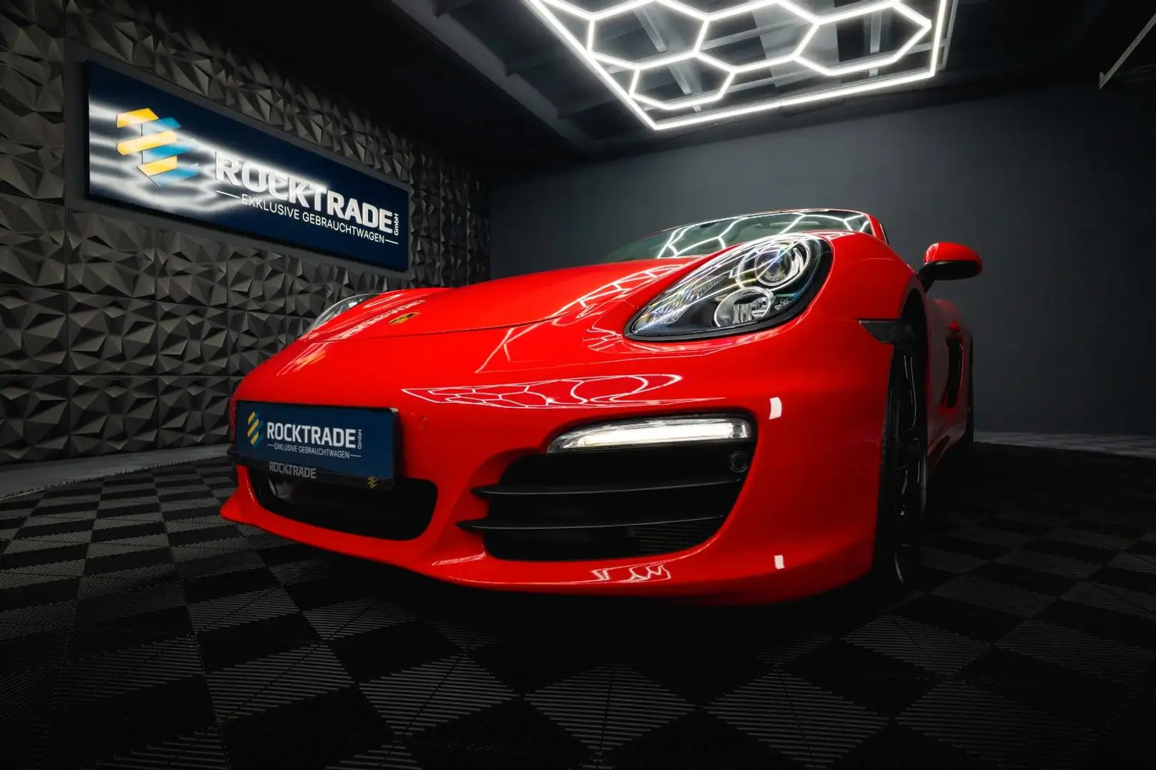 Porsche Boxster S 981 Sport *Bi-Xenon*Garantie*TÜV Neu* Rot - 2