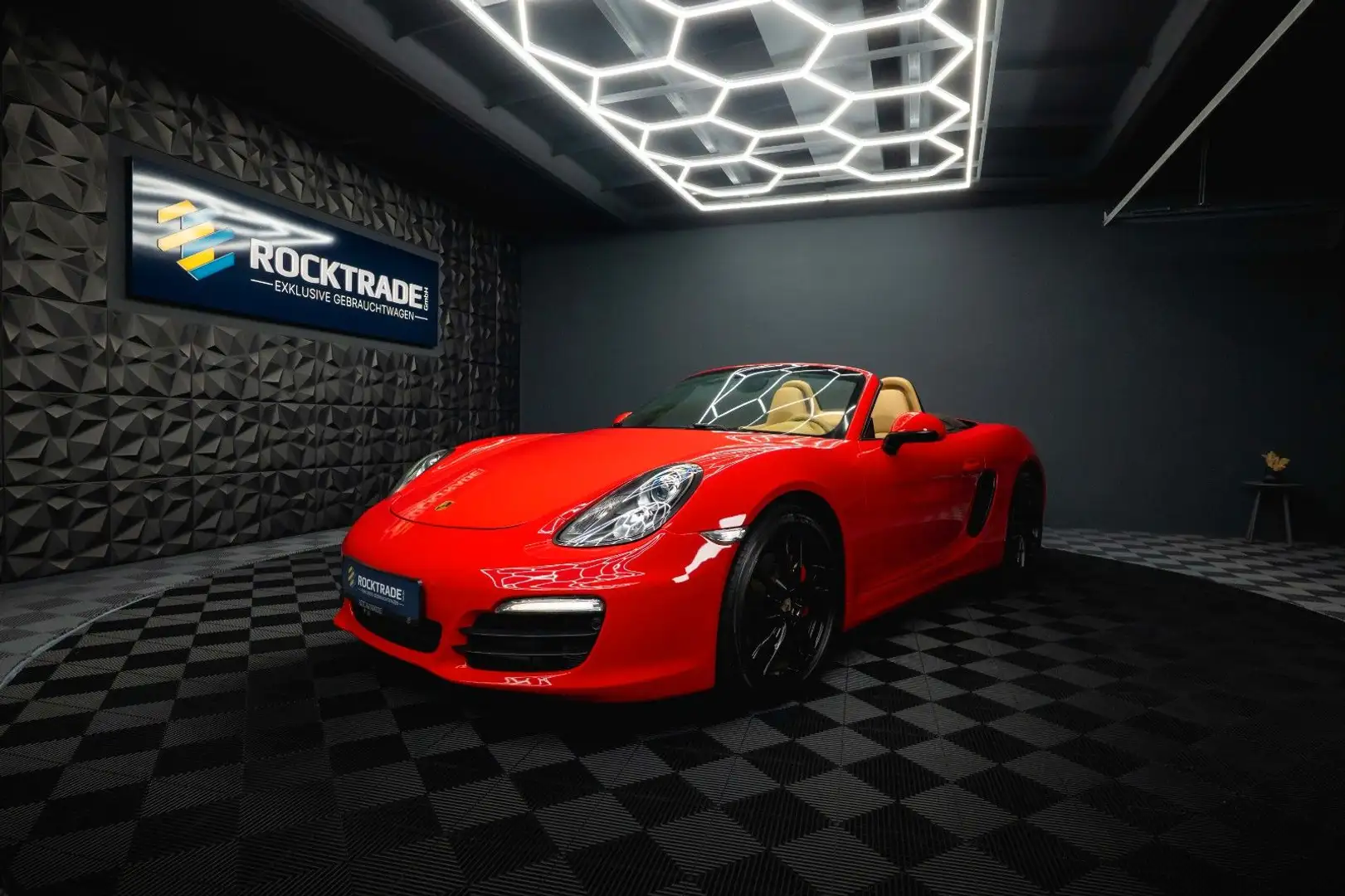 Porsche Boxster S 981 Sport *Bi-Xenon*Garantie*TÜV Neu* Rot - 1