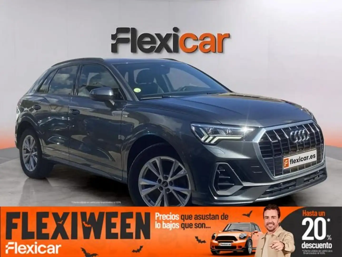 Audi Q3 2.0 TDI S line S tronic 110kW Gris - 1
