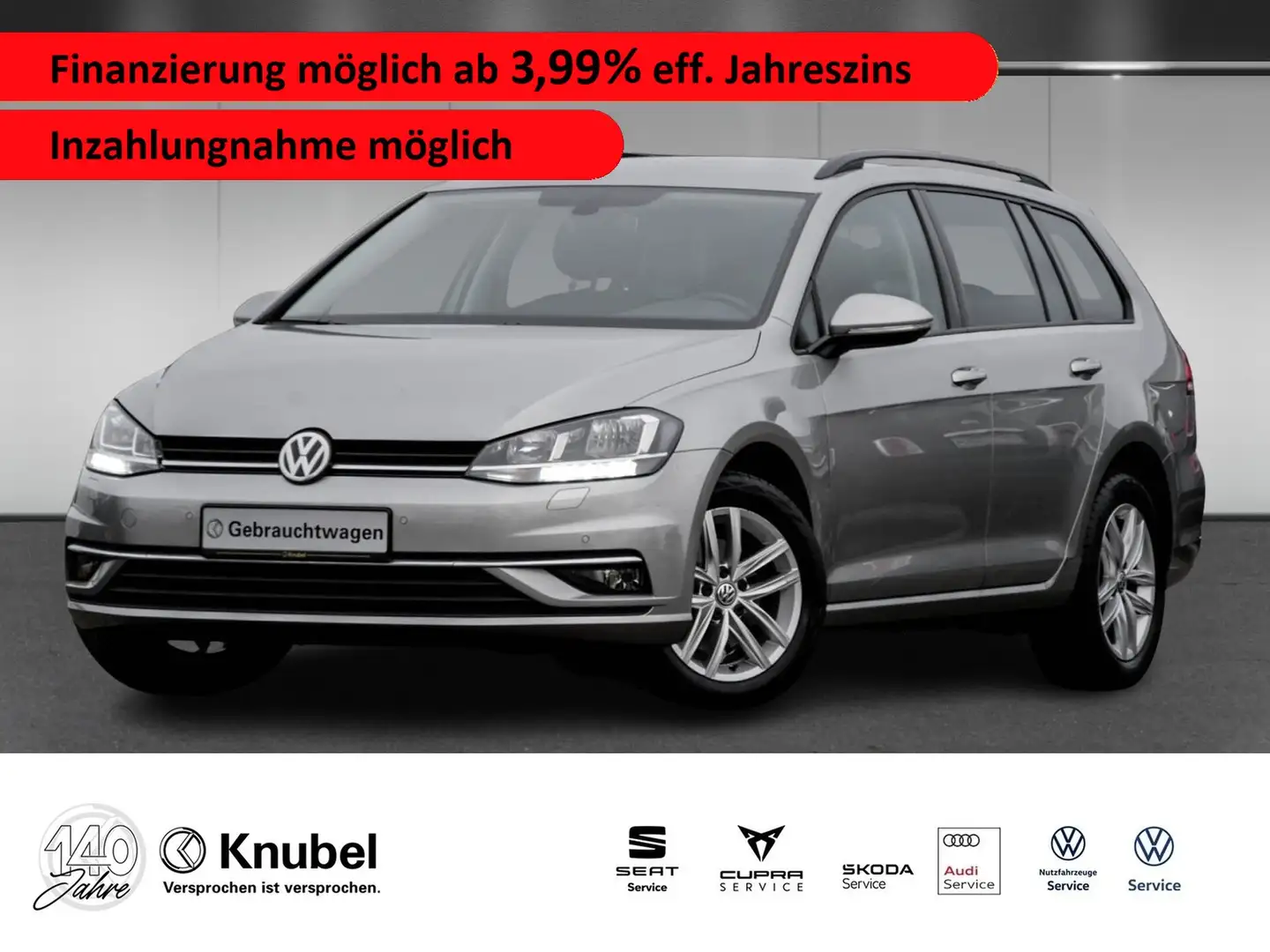 Volkswagen Golf VII Variant Comfortline 1.0 TSI APP-CONNECT/ACC... Zilver - 1