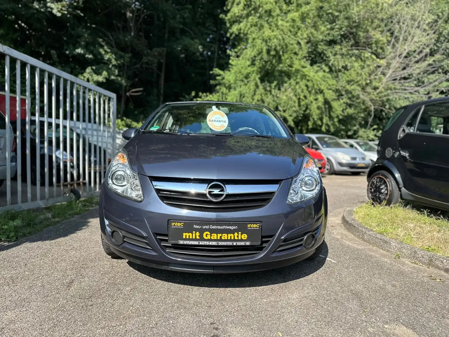 Opel Corsa D Edition*Tüv Neu*Klima*5 Türer*Top* siva - 1