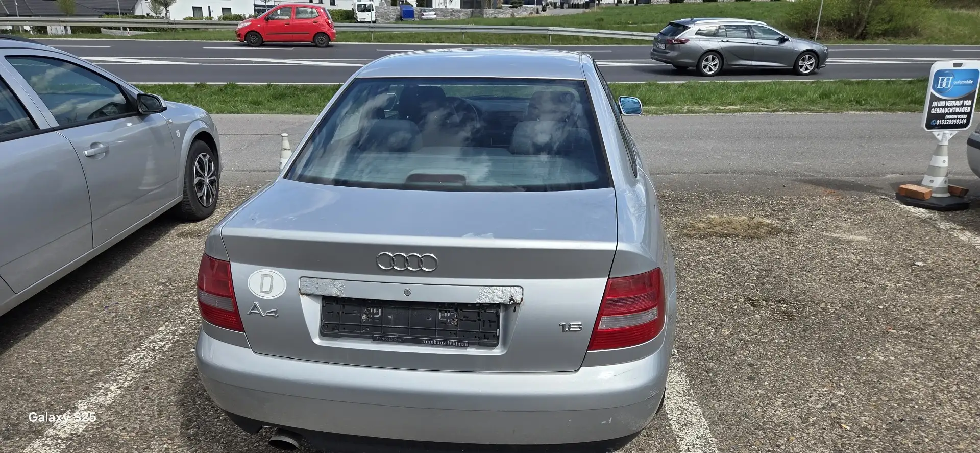 Audi A4 1.8 KEIN TÜV Plateado - 2