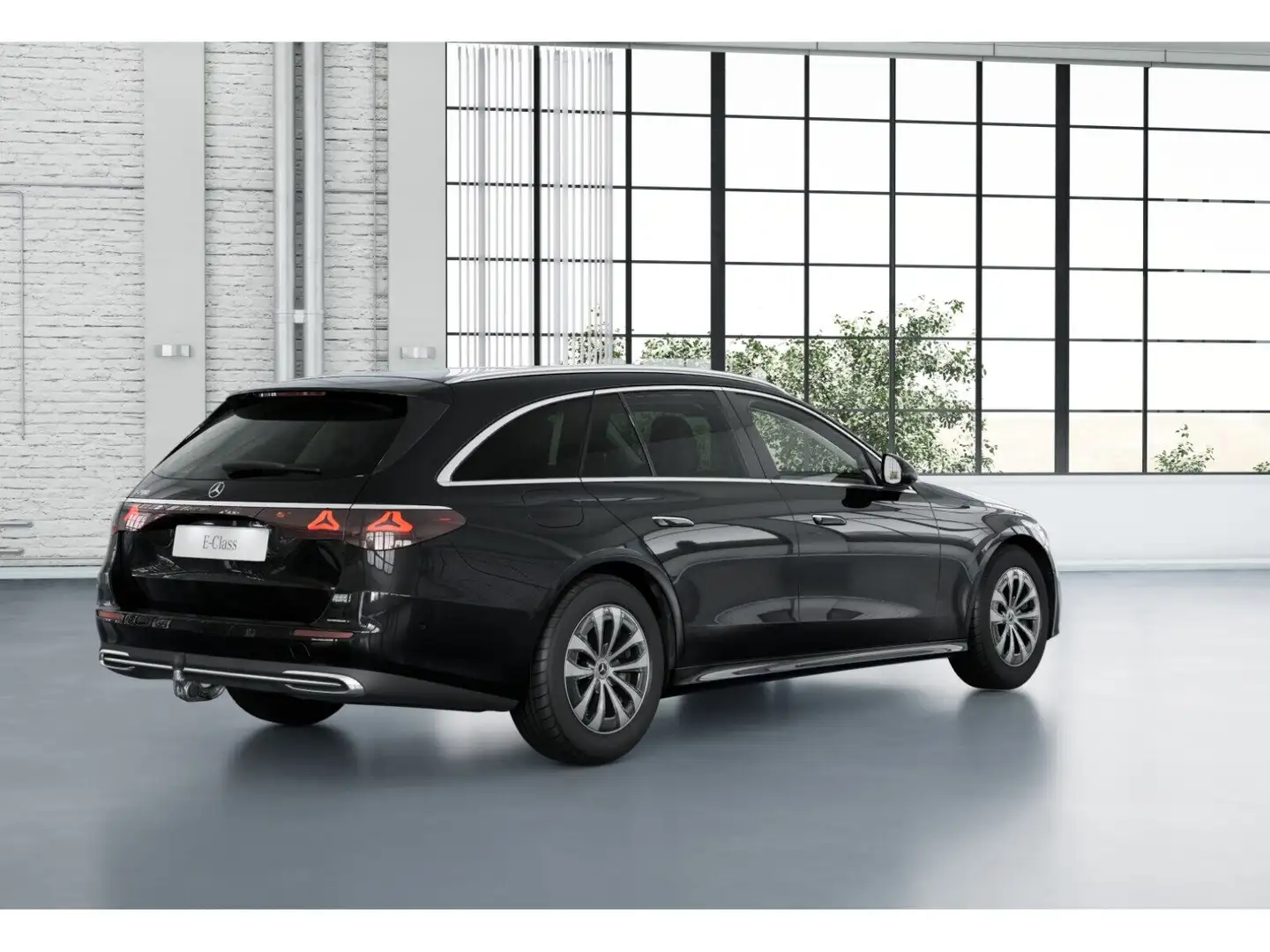 Mercedes-Benz E 200 T AVANTGARDE+LED+DISTR+TOTW+AMBIENTE+AHK Schwarz - 2