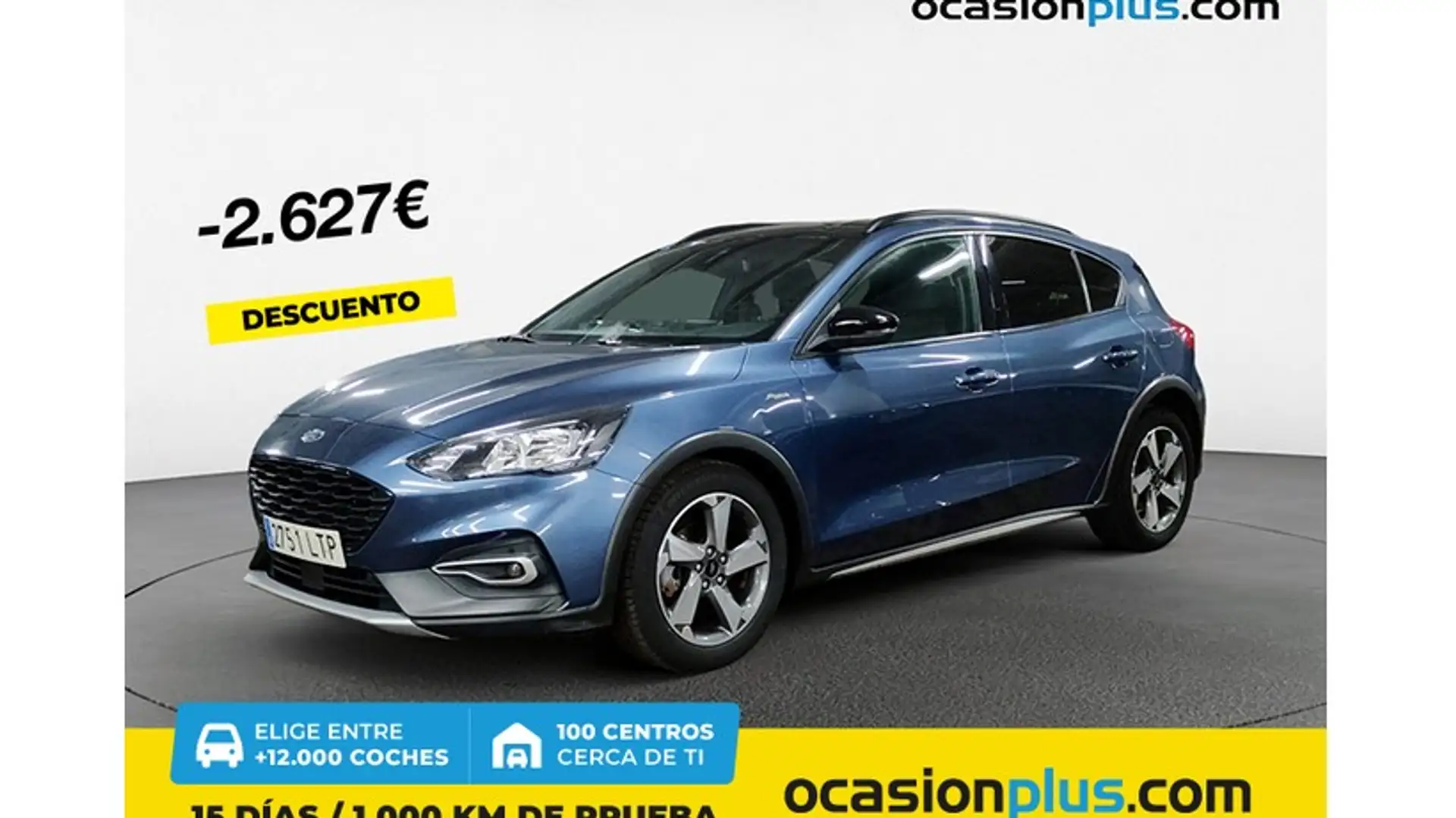 Ford Focus 1.0 Ecoboost MHEV Active X 125 Azul - 1