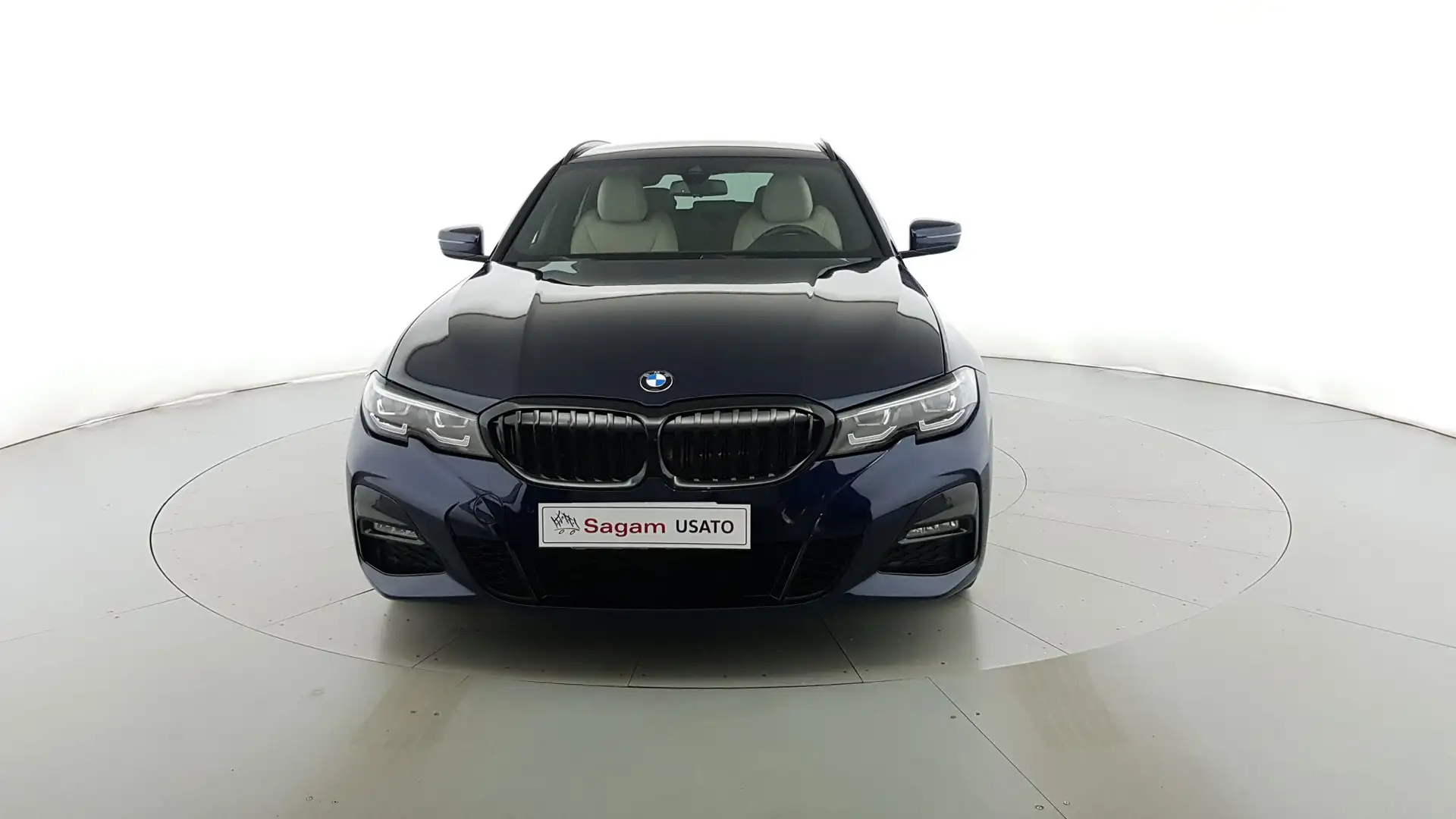 BMW 320 d Touring mhev 48V xdrive Msport auto Grijs - 2