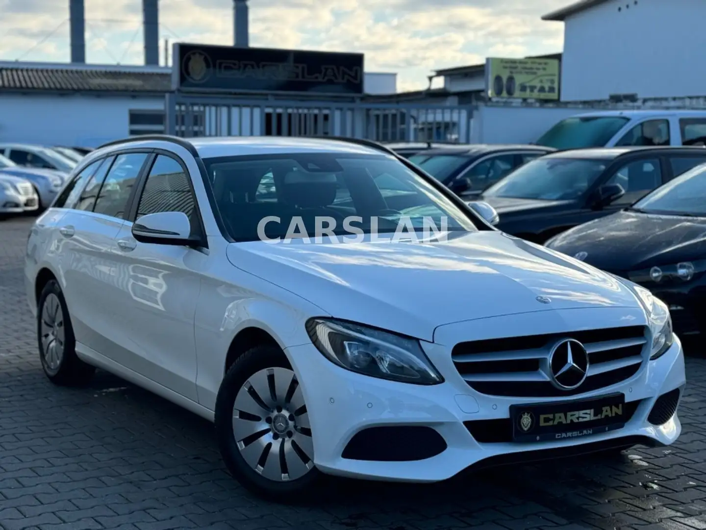 Mercedes-Benz C 220 d T BE "2.HAND+NAVI+LED+PDC+EURO 6 Weiß - 1