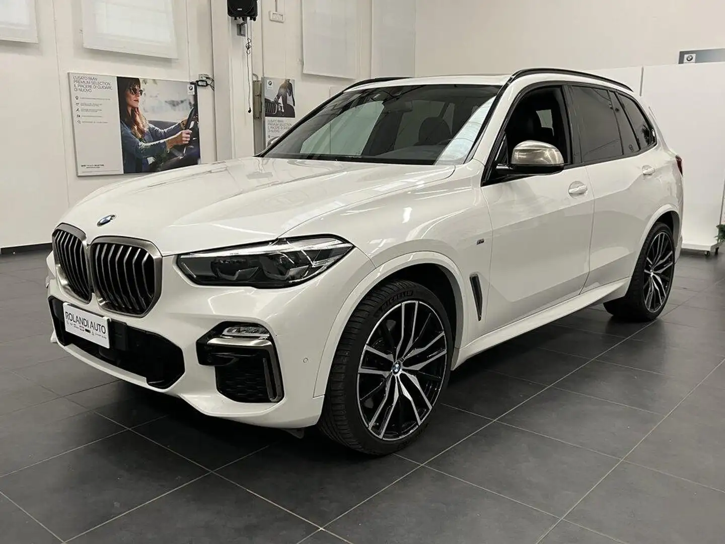 BMW X5 M50d auto Bianco - 1