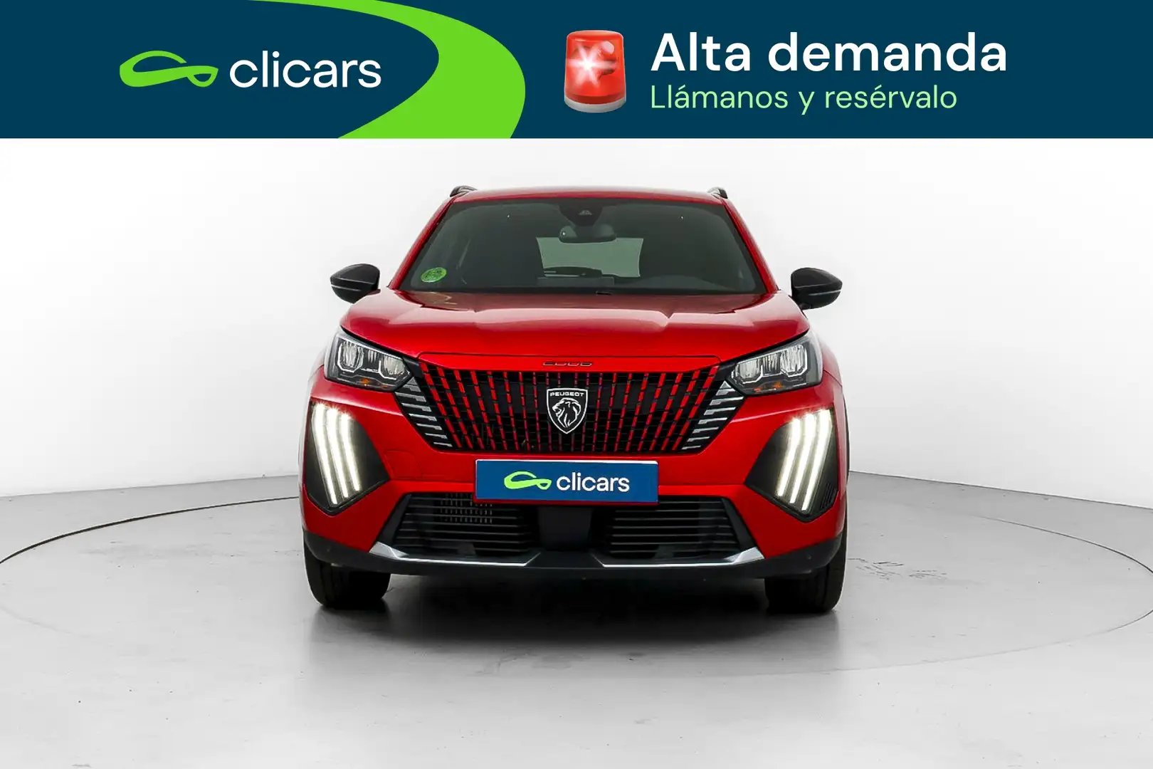 Peugeot 2008 1.2 PureTech S&S Allure 100 Rojo - 2