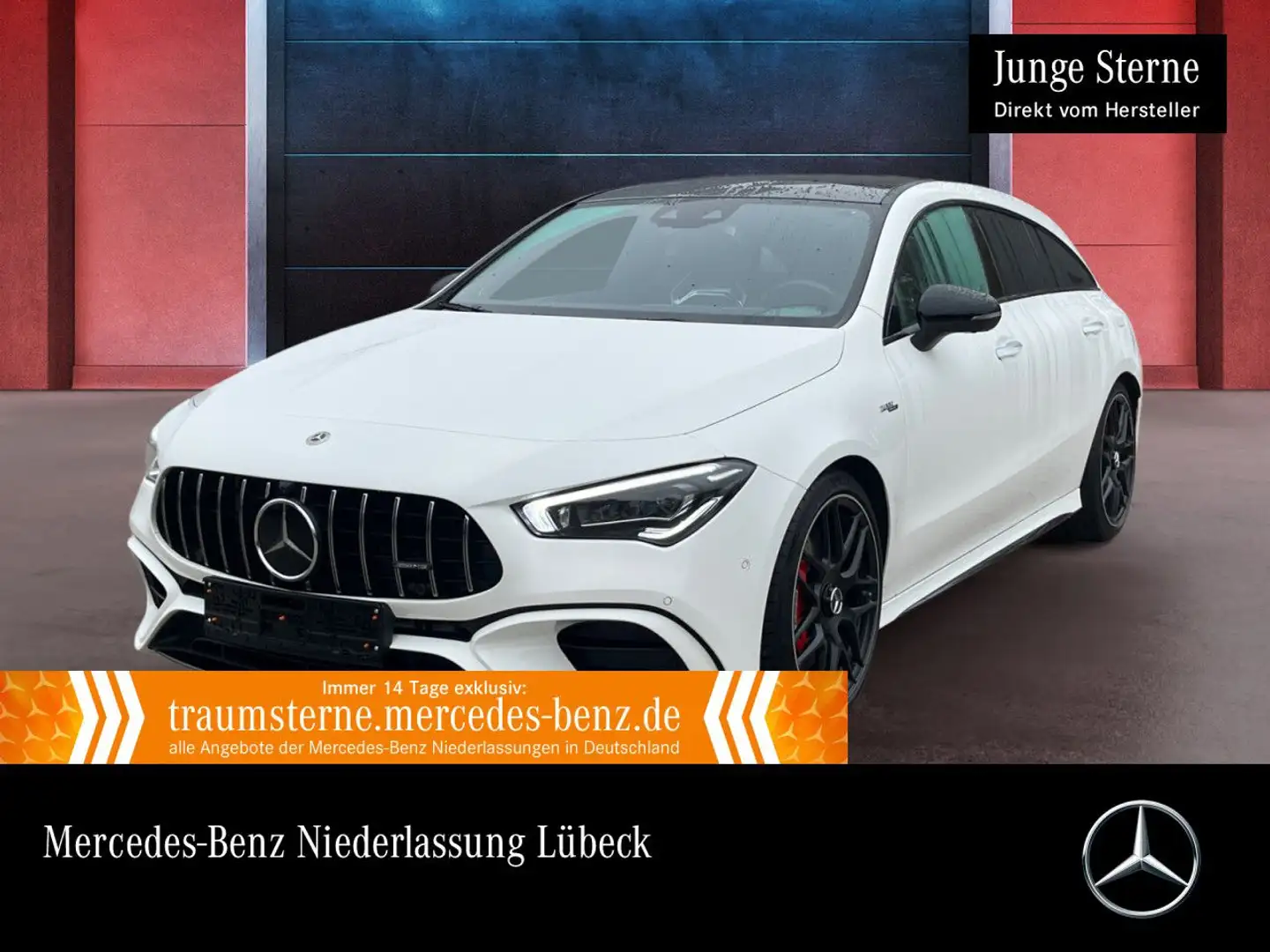 Mercedes-Benz CLA 45 AMG CLA 45 S 4M DRIVERS+PANO+360°+MULTIBEAM+BURMESTER Weiß - 1