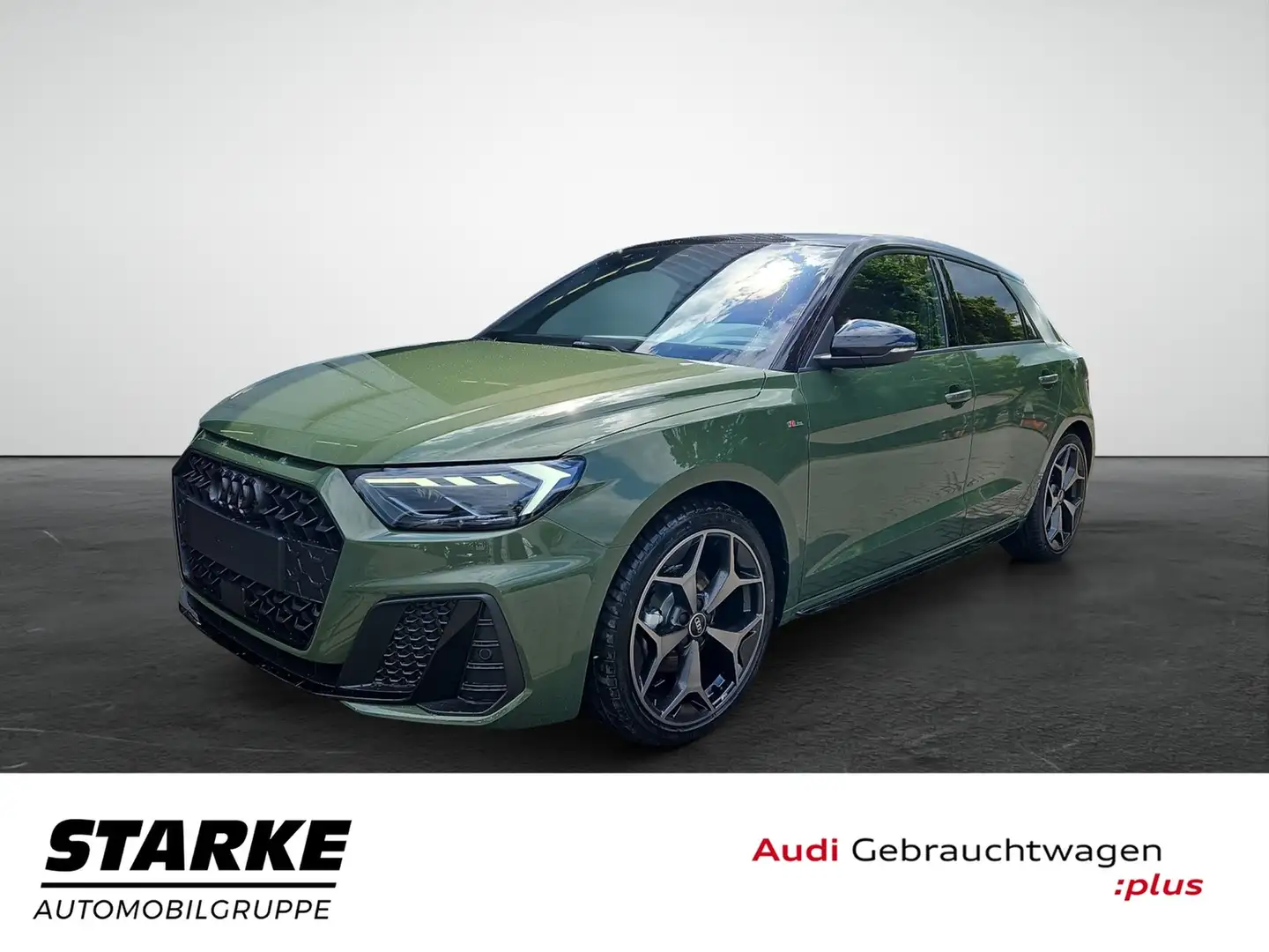 Audi A1 Sportback 30 TFSI S tronic S line ASI LED SHZ 1... Vert - 2
