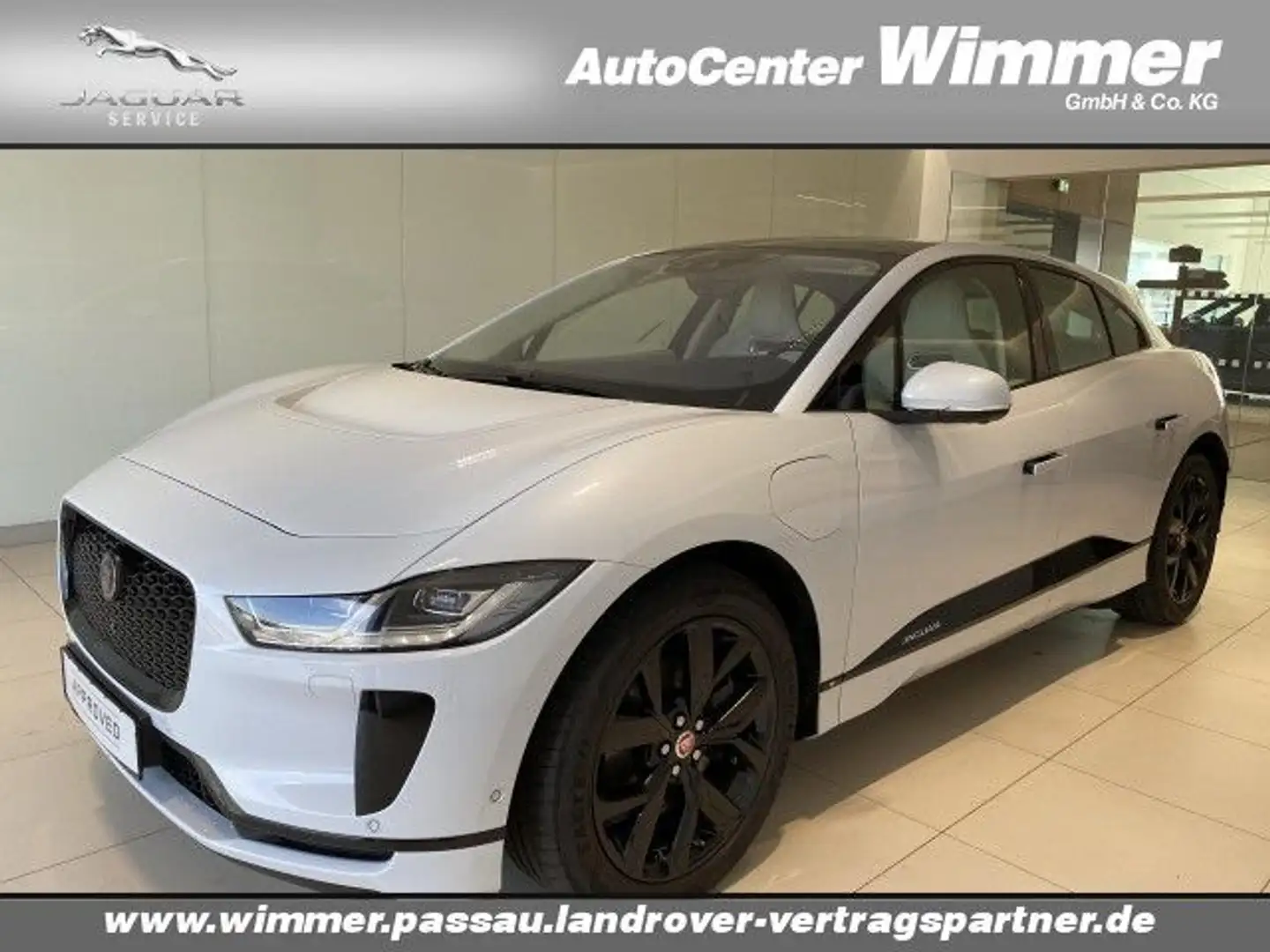 Jaguar I-Pace EV400 AWD S Panorama BlackPack Luftfederung Bílá - 1