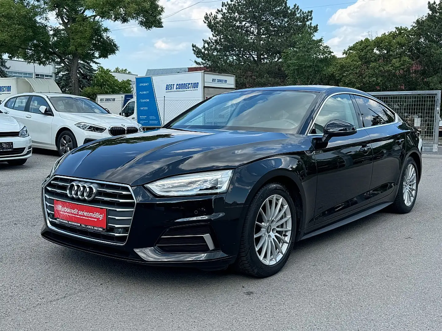 Audi A5 SB sport 2,0 TDI S-tronic / 1BESITZ / NAVI / LED / Schwarz - 1