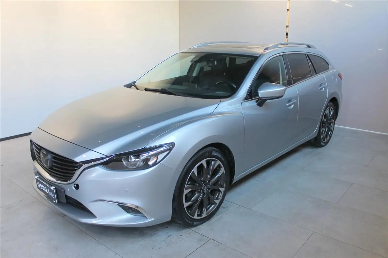 Mazda 6 SW 2.2 SKYACTIV-D 175 HP EXCEED AUTOMATICA Argento - 2