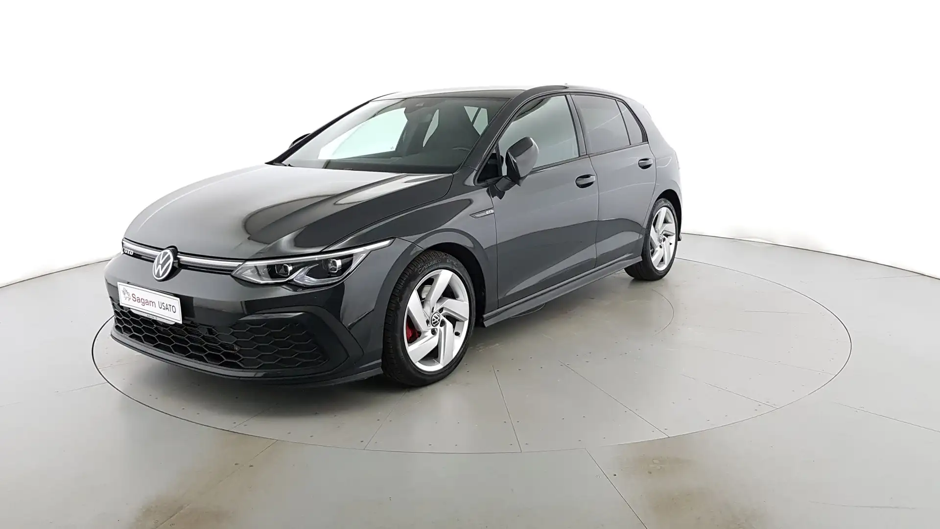 Volkswagen Golf 2.0 tdi GTD 200cv dsg Grigio - 1