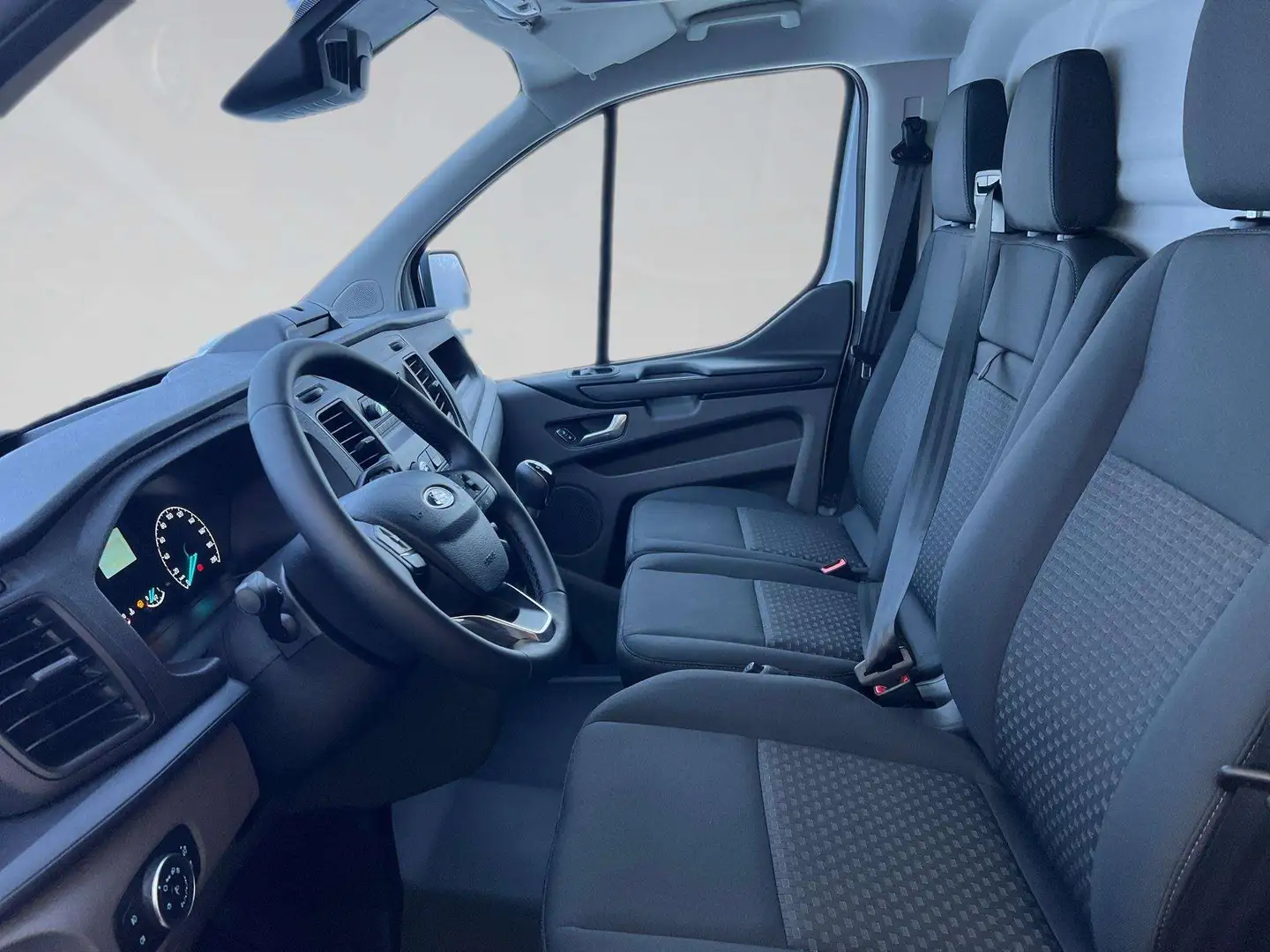 Ford Transit Custom Blanc - 2