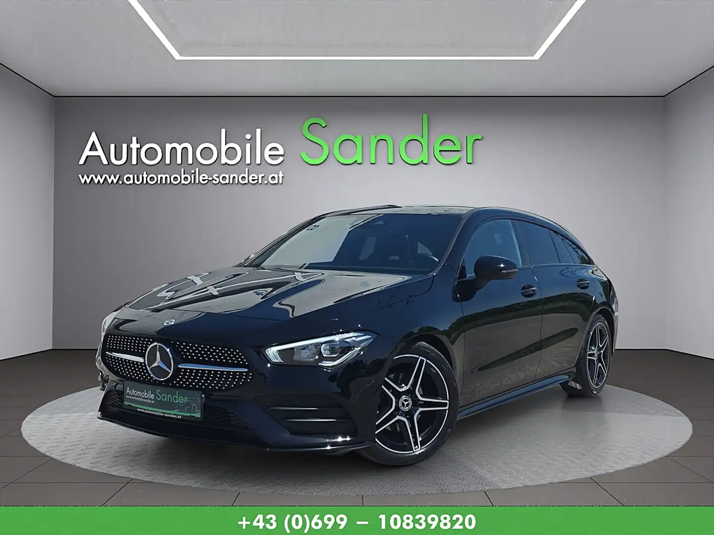 Mercedes-Benz CLA 200 d SB AMG SPORT *PANORAMA/1.BESITZ* Schwarz - 1