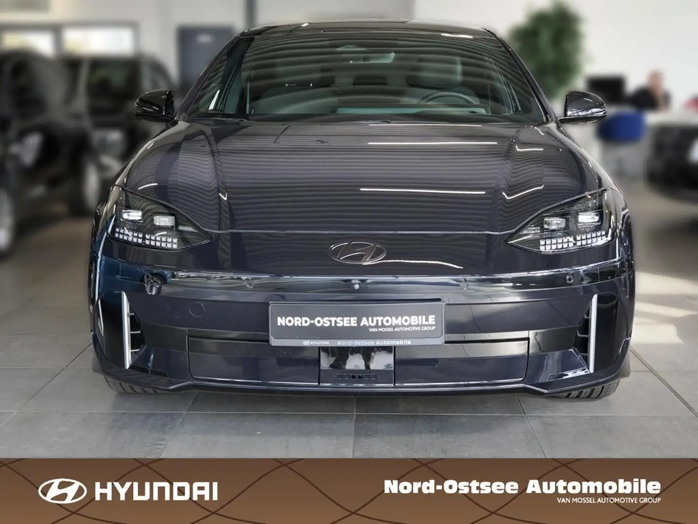 Hyundai IONIQ 6 First Edition Elektro 4WD NAVI KAMERA Blauw - 2