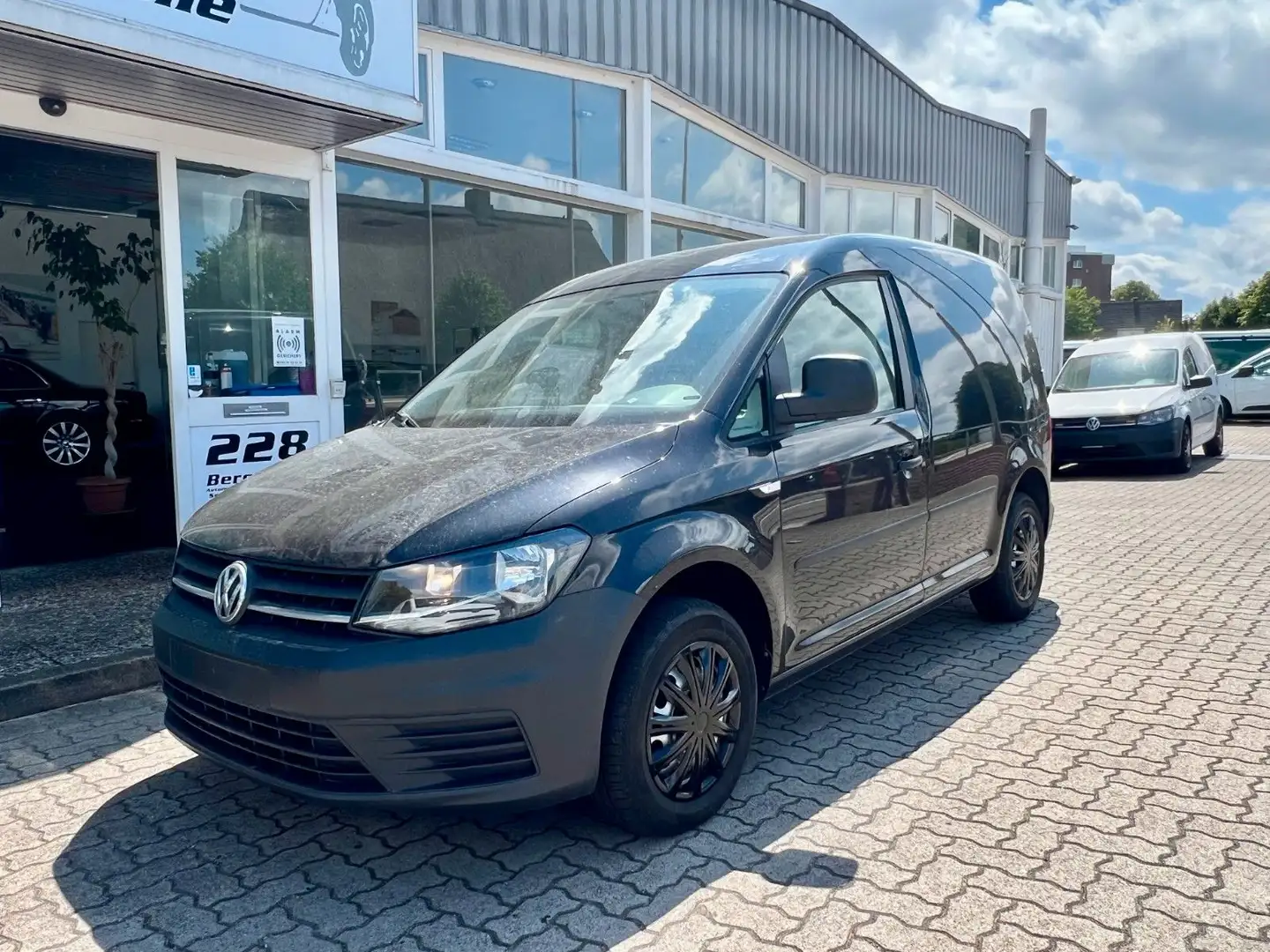 Volkswagen Caddy CADDY NFZ KASTEN BMT/TEMPO/NAVI/TÜV+SERVICE Schwarz - 2