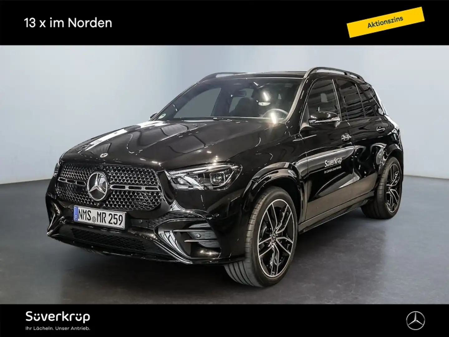 Mercedes-Benz GLE 450 d 4M BURM AMG NIGHT SPUR DISTR AIRMATIC Negro - 2