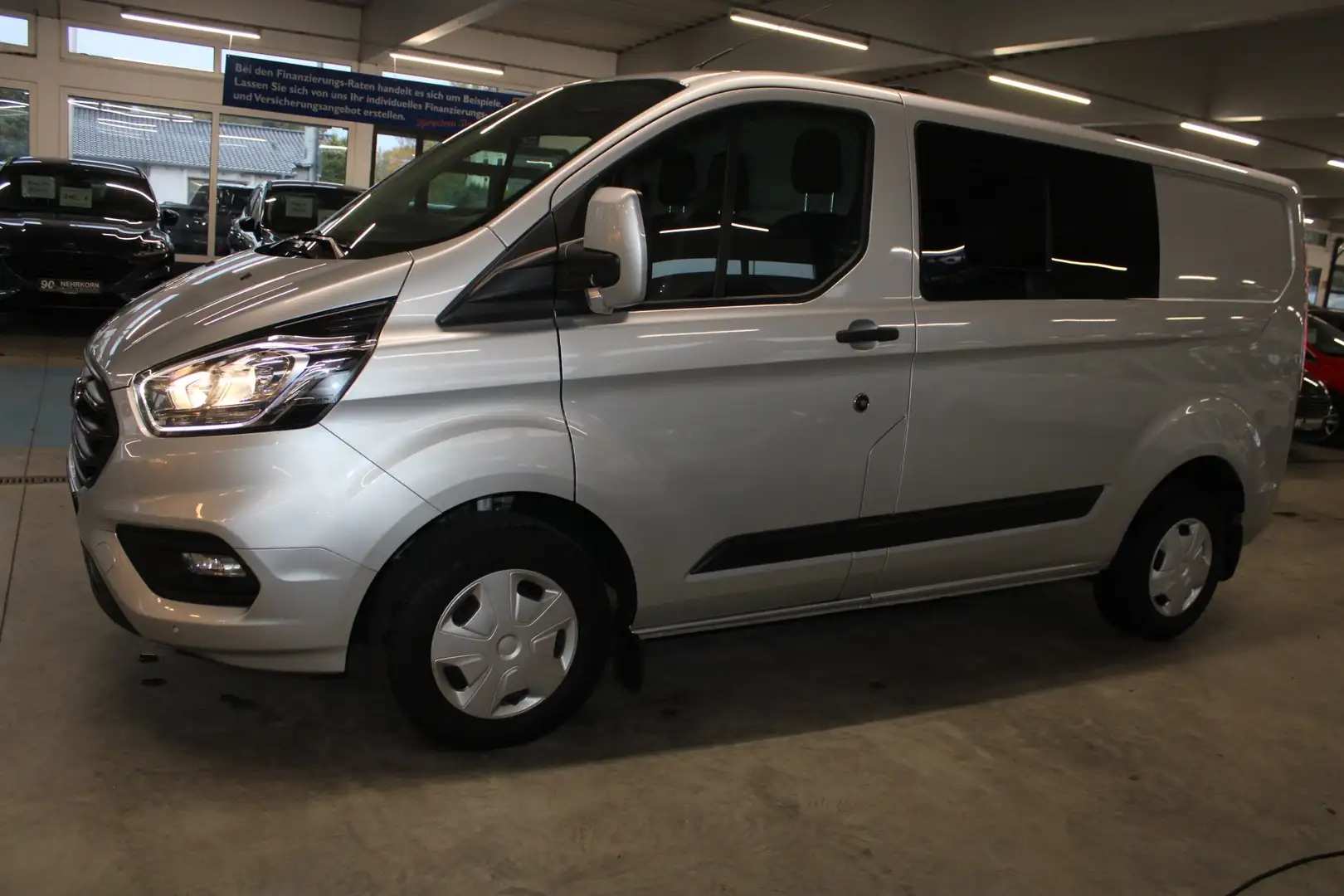 Ford Transit Custom Trend Kasten KLIMA AHK Dachträger Silber - 2