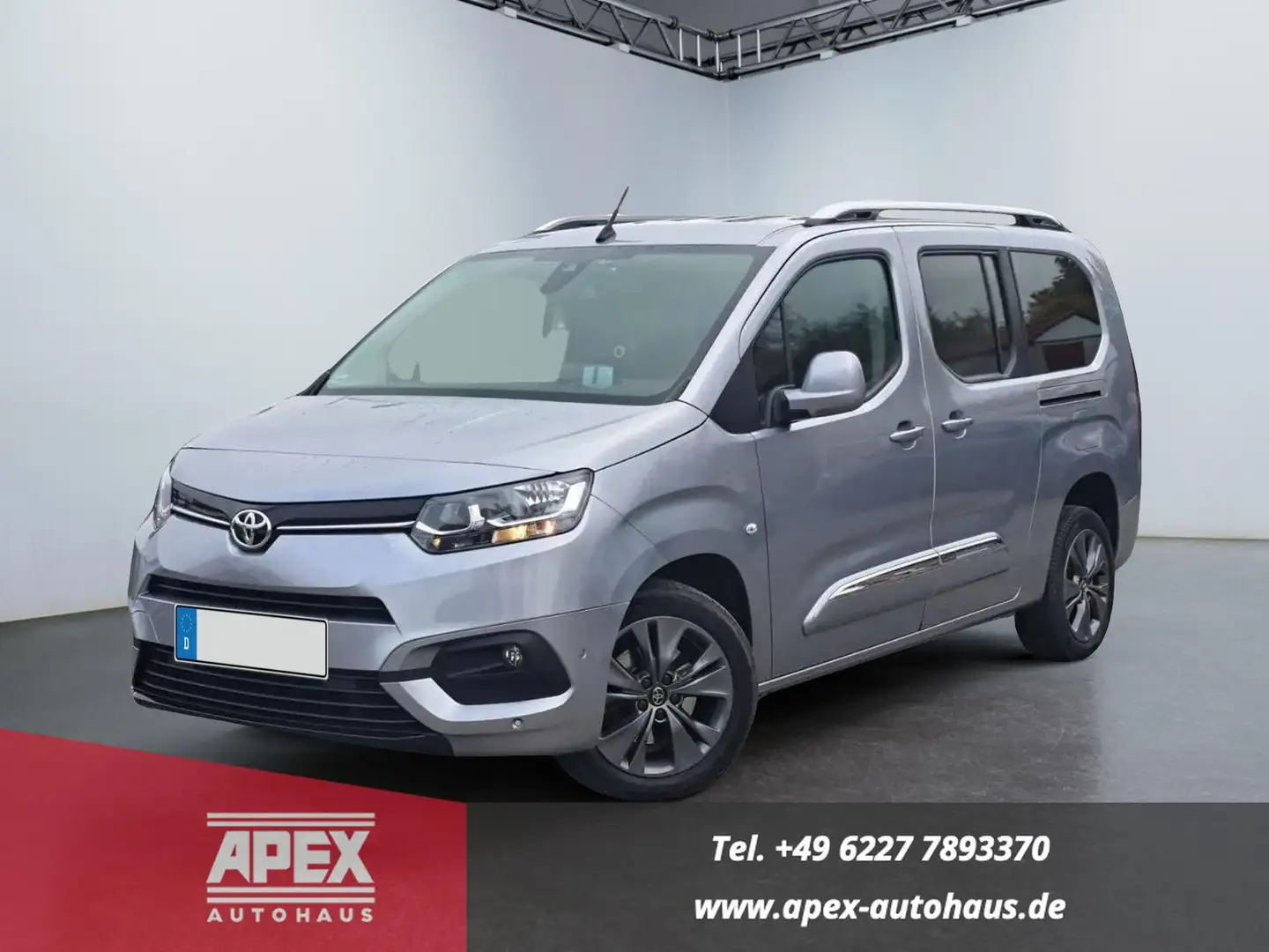 Toyota Proace City Verso 1.2 L2 Business Automatik 7 Sitzer Navi A... Argent - 1