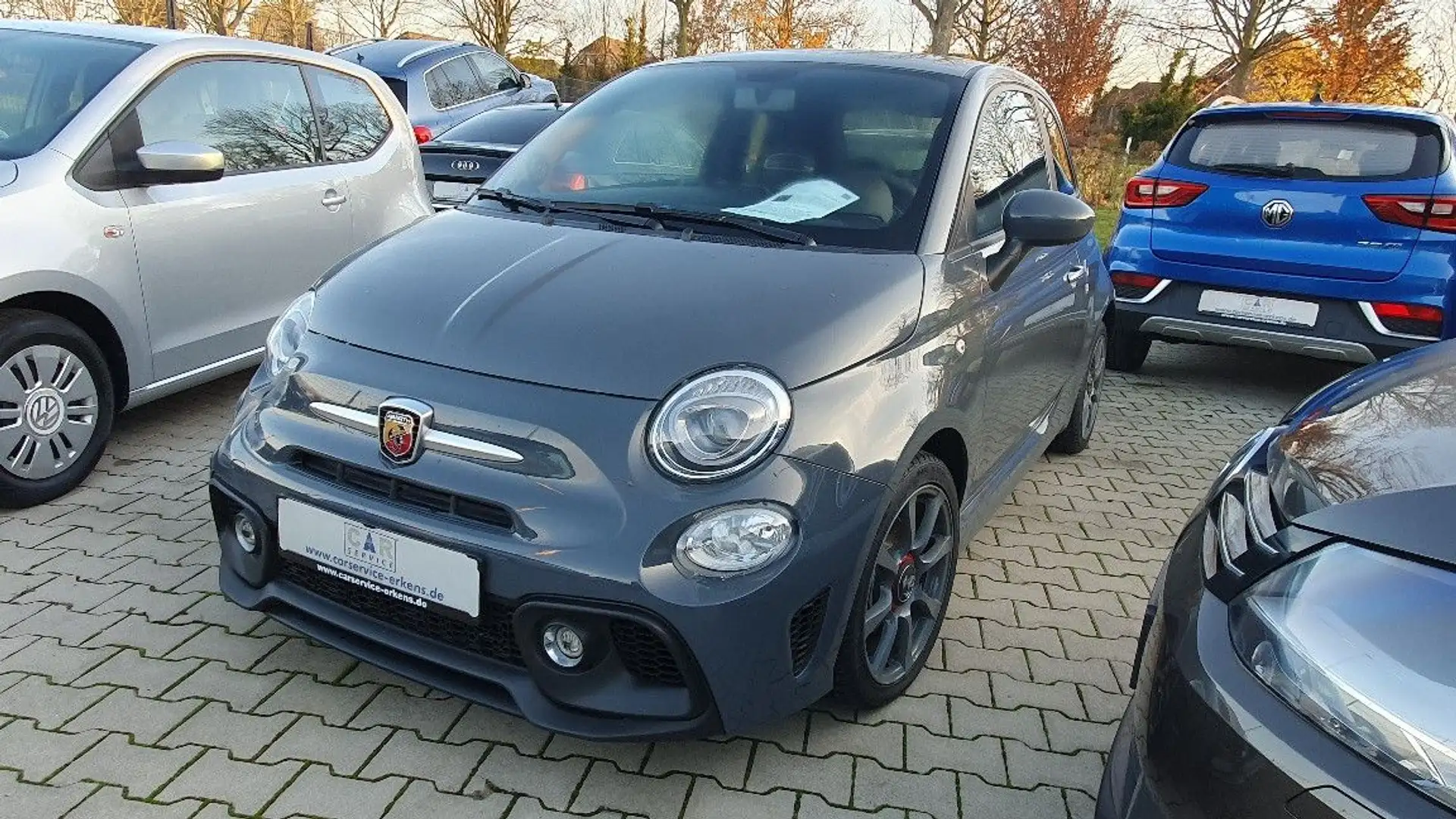 Abarth 500 595 Corsa 1.4Turbo Sport AGA S.-Sitze Abarth Gri - 1