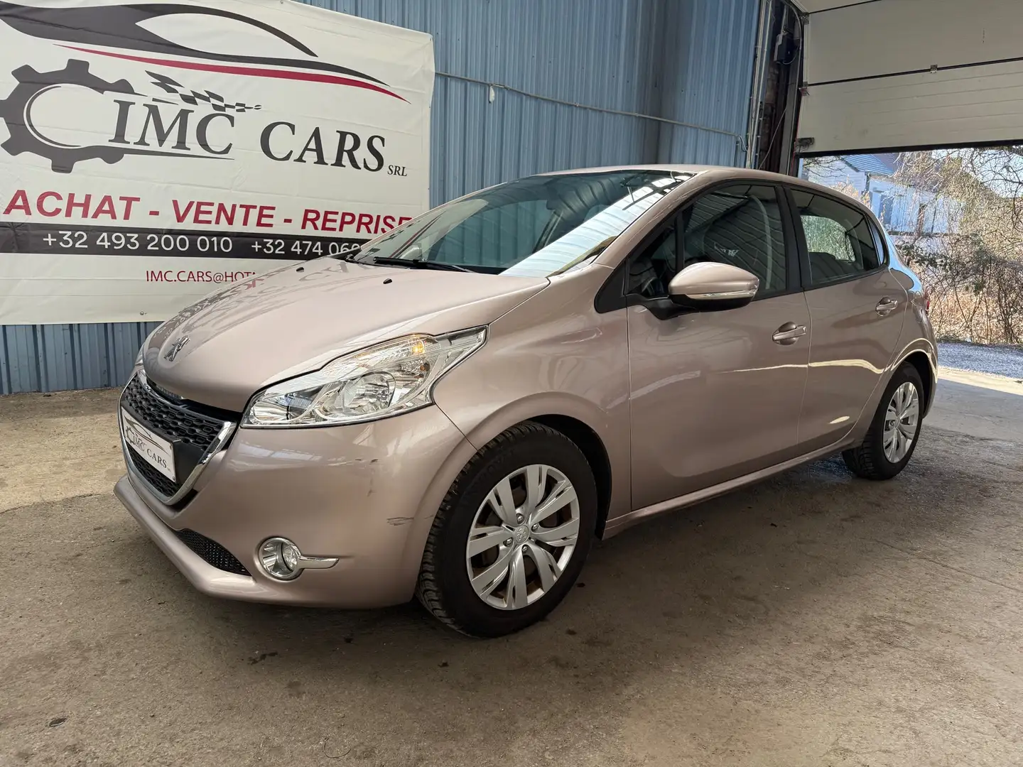 Peugeot 208 1.2i Active //Garanti 12Mois Gris - 1
