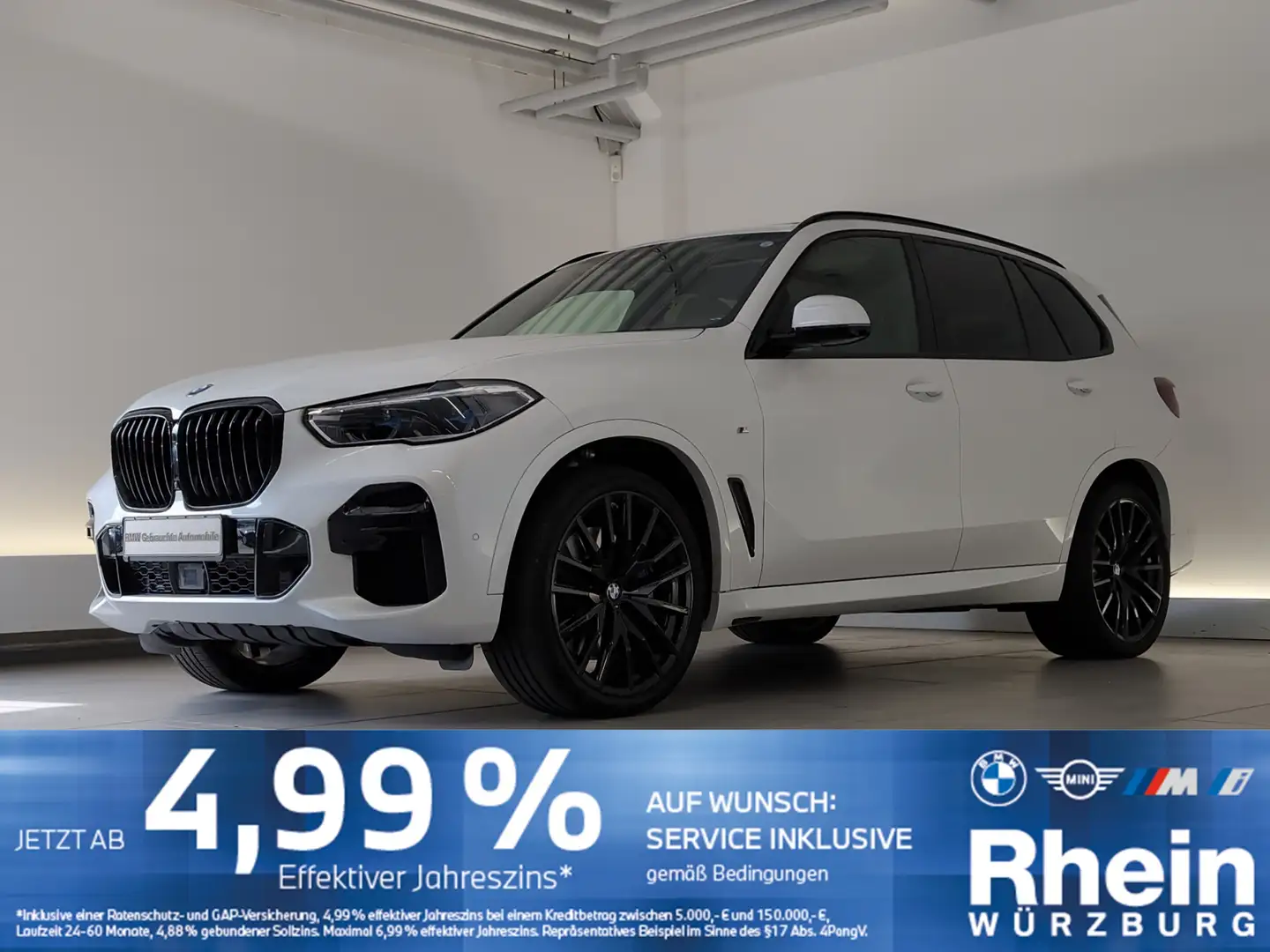 BMW X5 xDrive40d M Sportpaket Panorama/PDC/HiFi Panorama/ Blanco - 1