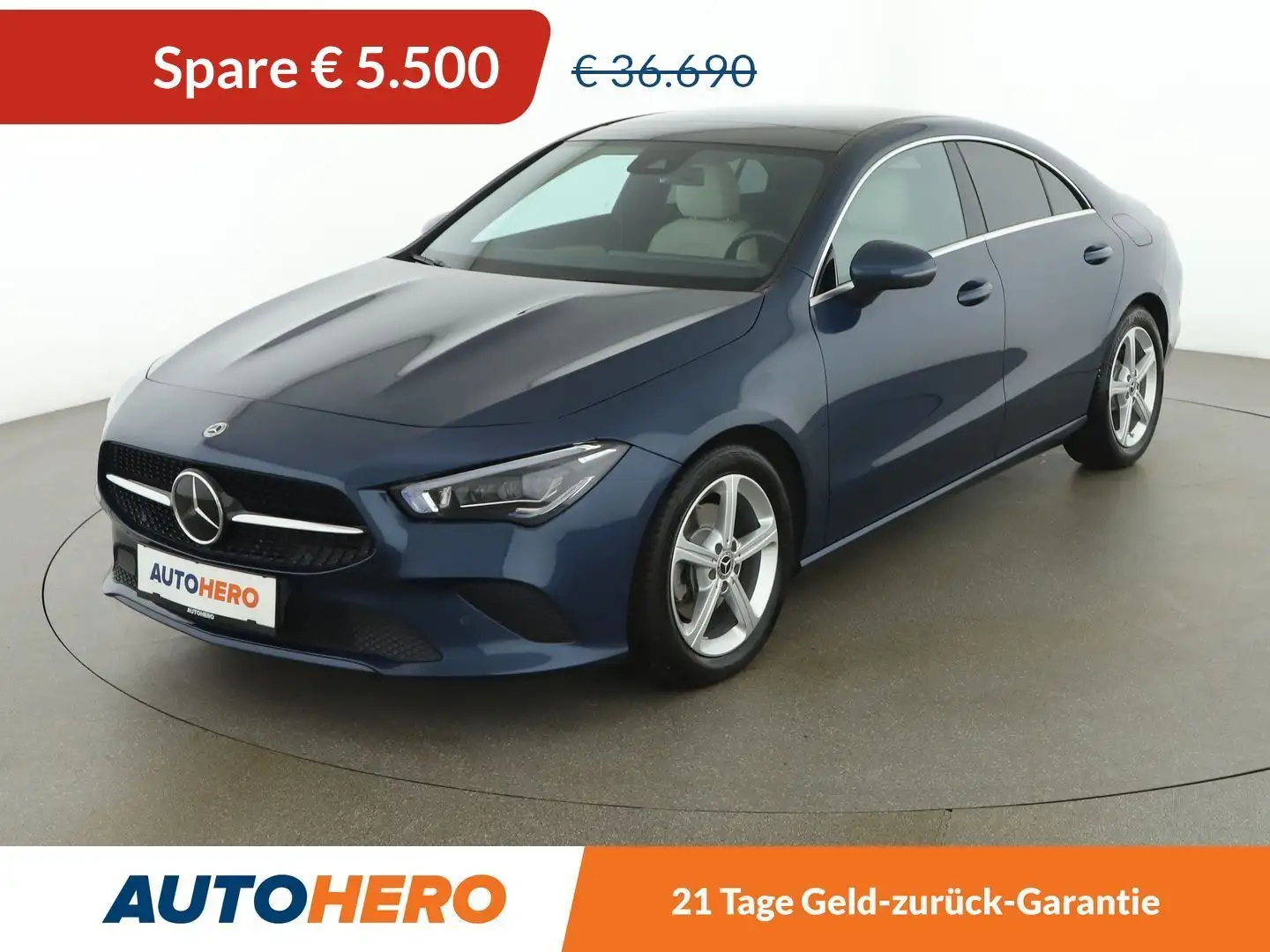 Mercedes-Benz CLA 200 CLA 200 d 4Matic Progressive Aut. *MULTIBEAM*SPUR* Blau - 1