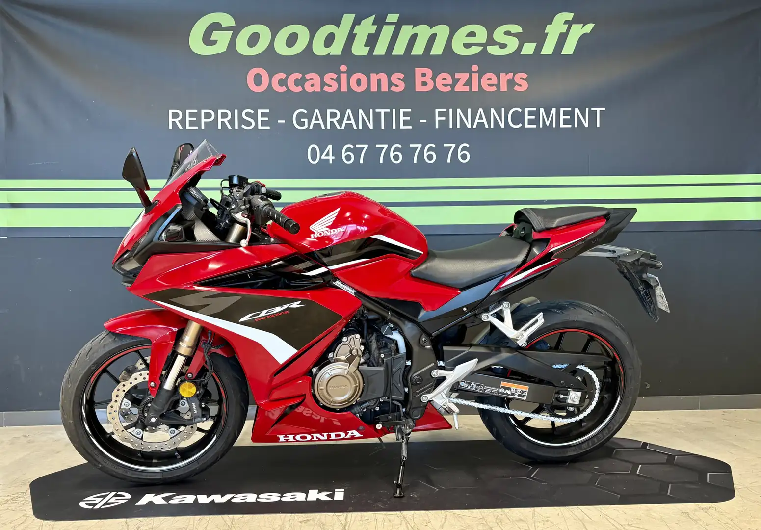 Honda CBR 500 R Rouge - 2