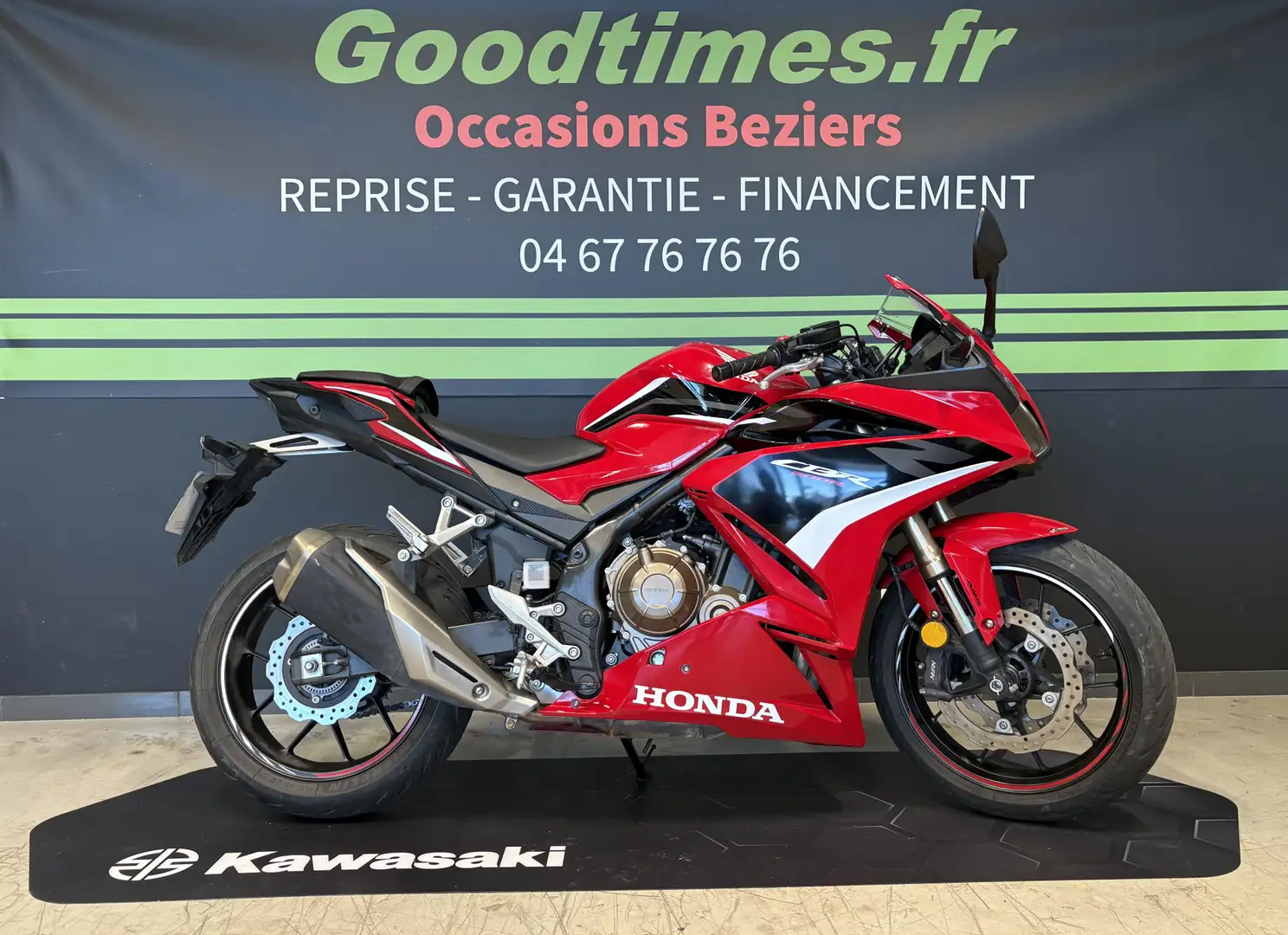 Honda CBR 500 R Rouge - 1