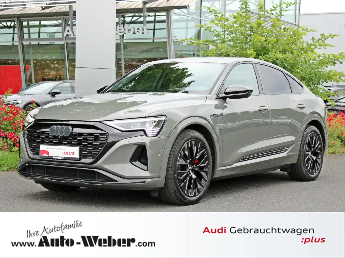 Audi Q8 e-tron Q8 Sportback e-tron 50 qu BLACK B&O PANO HuD 360 Grau - 1