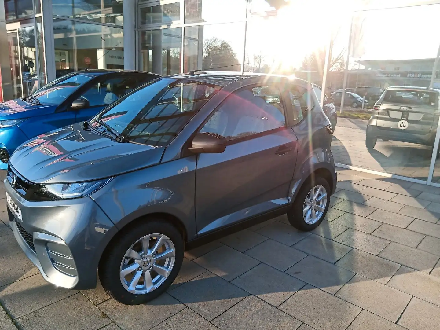 Aixam City Pack Diesel *Alufelgen*LED* siva - 2