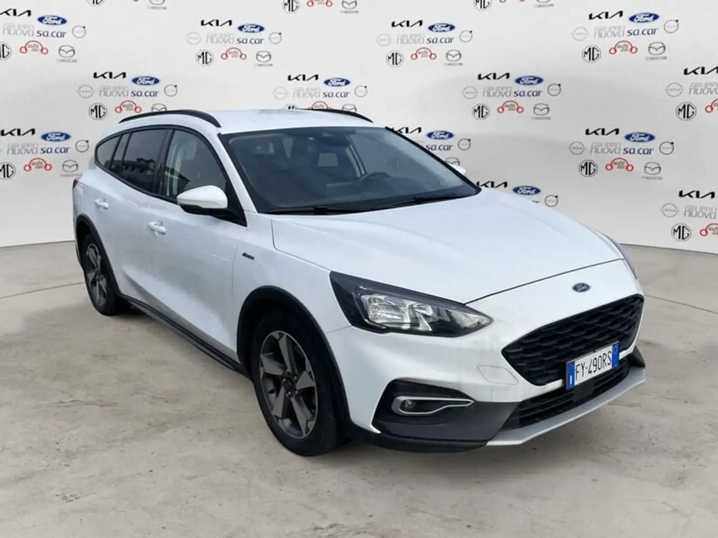 Ford Focus 1.5 EcoBlue 120 CV SW Active Blanc - 1