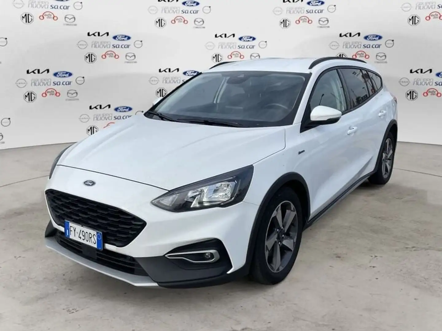 Ford Focus 1.5 EcoBlue 120 CV SW Active Blanc - 2