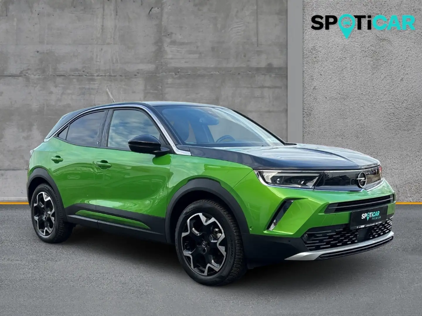 Opel Mokka-E Ultimate ELEKTRO,Navi,PDC+Kamera,Allwetterreifen Grün - 2