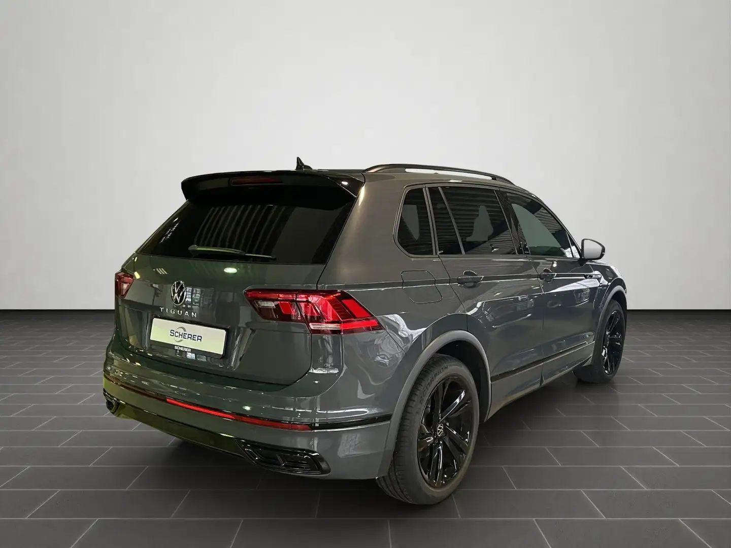 Volkswagen Tiguan R-Line KESSY*RFK*SHZ*ACC*CARPLAY uvm... Grau - 2